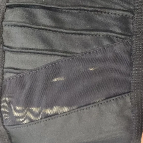 ALO Womens Navy Blue Athletic Leggings Compression Size M, Slight Piling - Picture 6 of 12